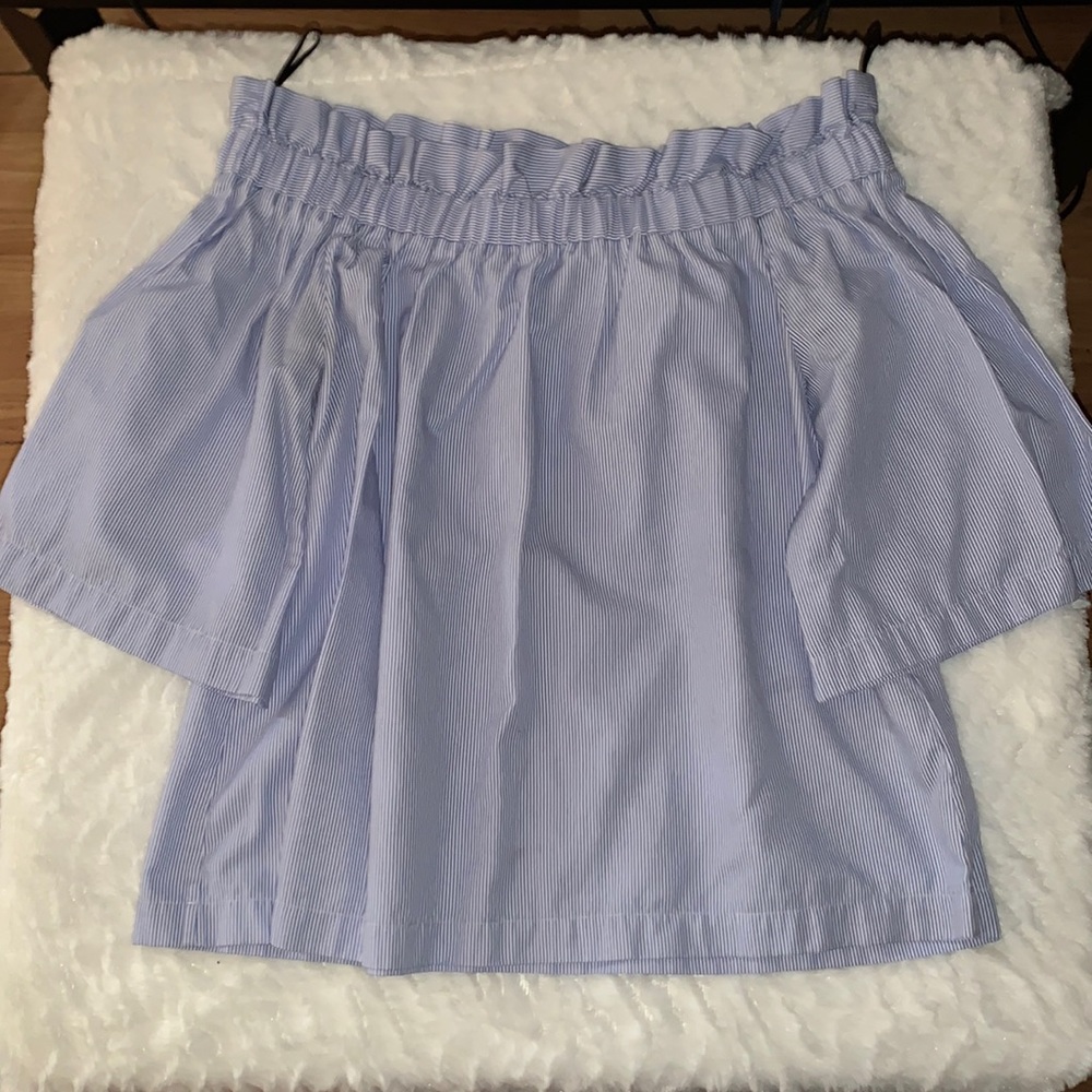 H&M off the should shirt. Size 8
